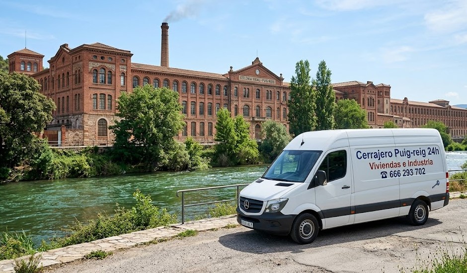 Furgoneta Cerrajero Puig-reig Berguedà Barcelona